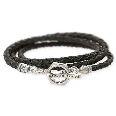 Dr MONROE レザーブレスレット