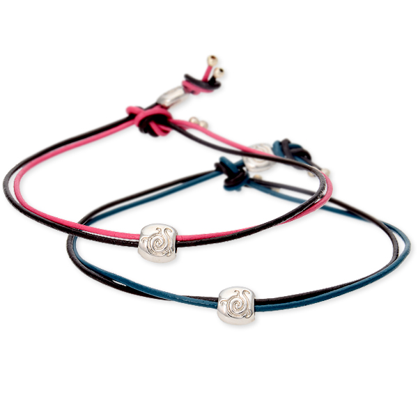 レザーペアアンクレット