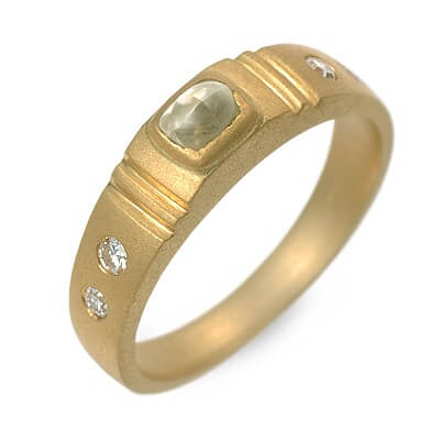 Victorina イエローゴールドリング