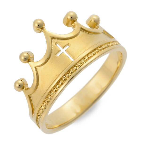 Victorina イエローゴールドリング