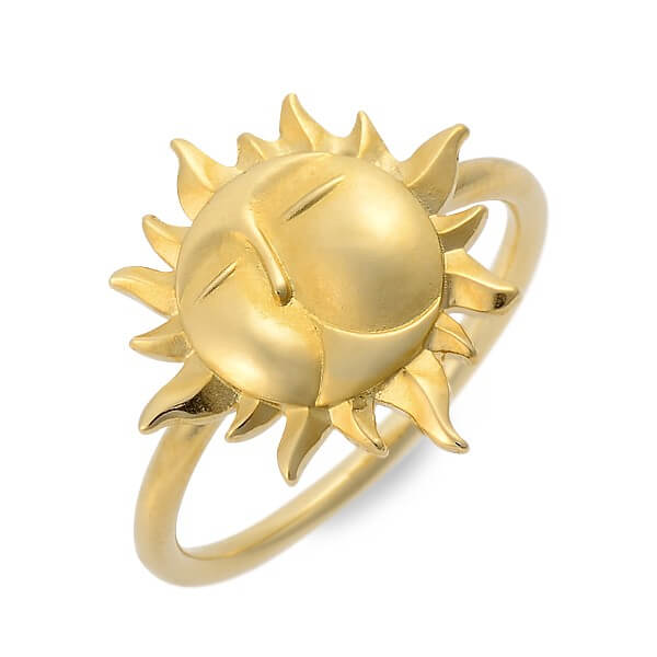 Victorina イエローゴールドリング