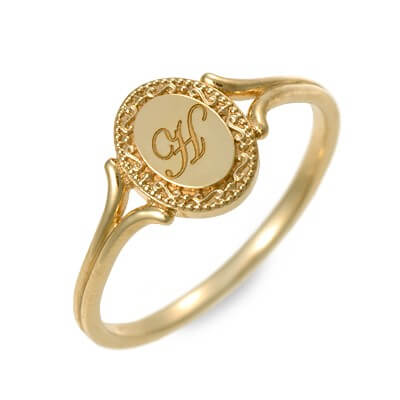 Victorina イエローゴールドリング