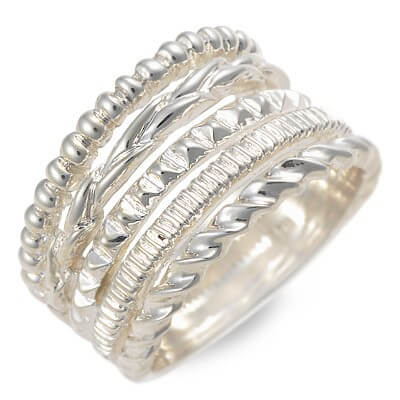 UZUOU シルバーリング