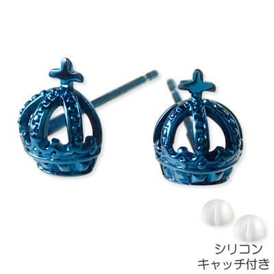 Rosso シルバースタッドピアス