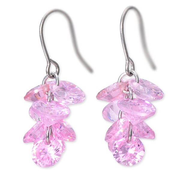 Rosso チタンフックピアス