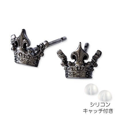 Rosso シルバースタッドピアス