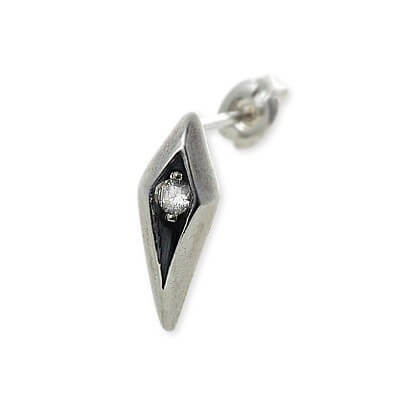 M'S COLLECTION シルバースタッドピアス