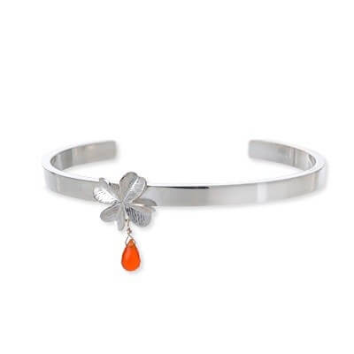 Blue Cat シルバーバングル