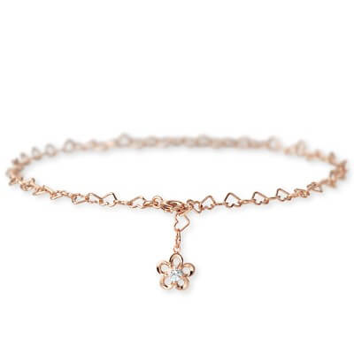 Blue Cat ピンクゴールドアンクレット