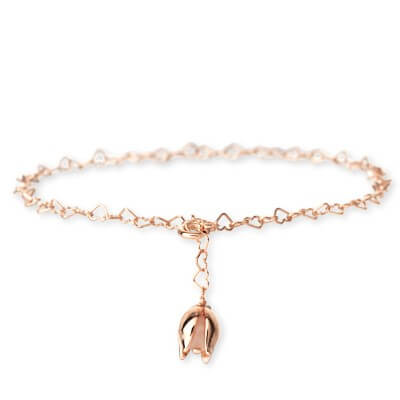 Blue Cat ピンクゴールドアンクレット