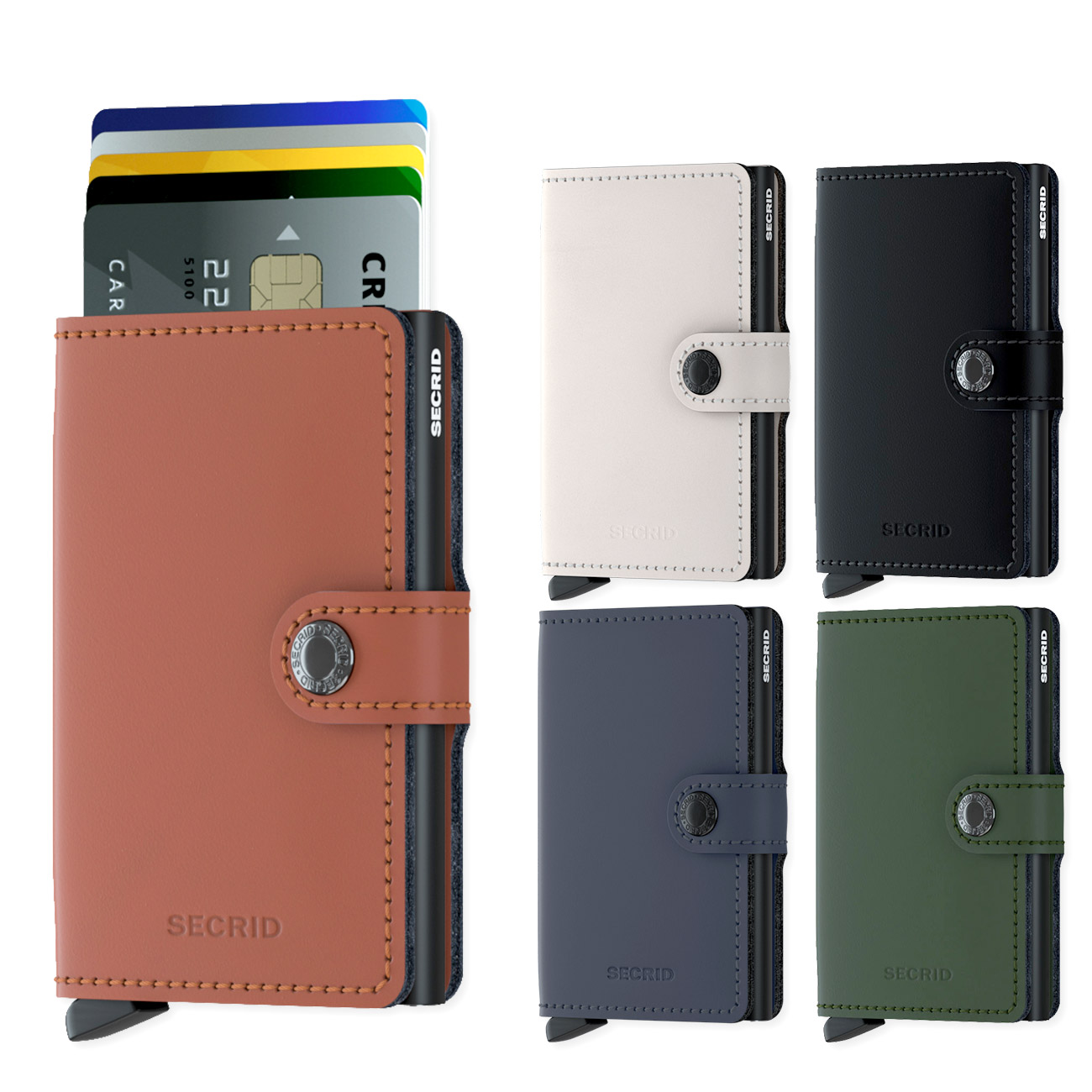 SECRID レザーウォレット