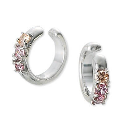 Blue Cat シルバーノンホールピアス