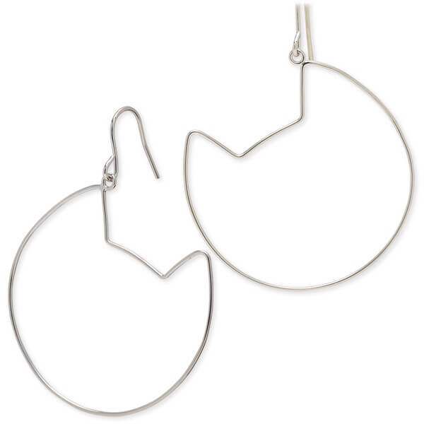 Blue Cat シルバーフックピアス