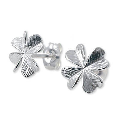 Blue Cat シルバースタッドピアス