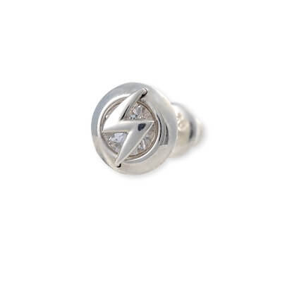 Bluecat Homme シルバーピアス(片耳用)