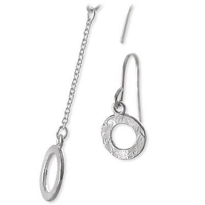 Blue Cat シルバーフックピアス