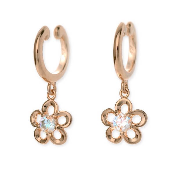 Blue Cat シルバーイヤリング