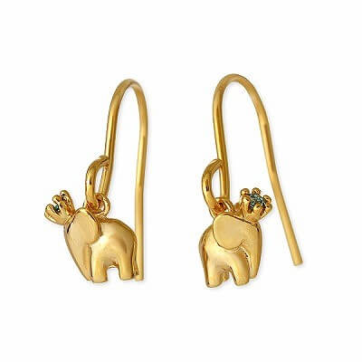 Blue Cat シルバーフックピアス