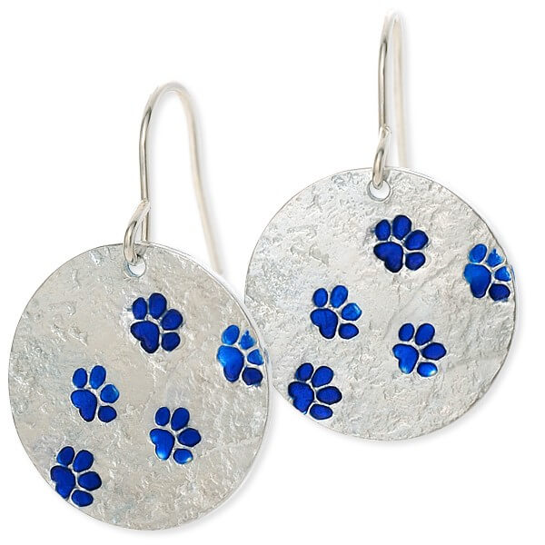 Blue Cat シルバーフックピアス