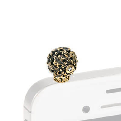 SAINTS ブラススマートフォンピアス