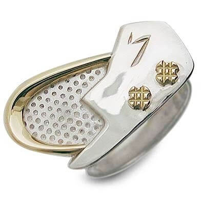 SPACE LAB シルバー/K18コンビリング