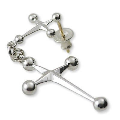 SPACE LAB シルバーピアス