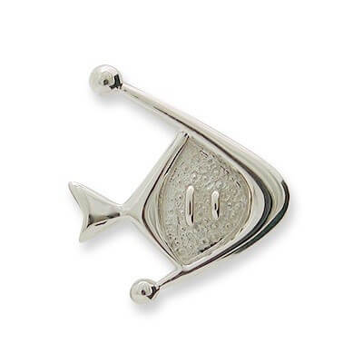 SPACE LAB シルバータイタック・ラペルピン