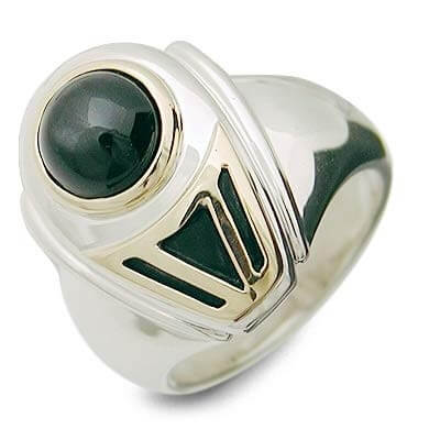 SPACE LAB シルバー/K18コンビリング