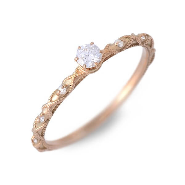 Sync Note by Dr MONROE ピンクゴールドリング