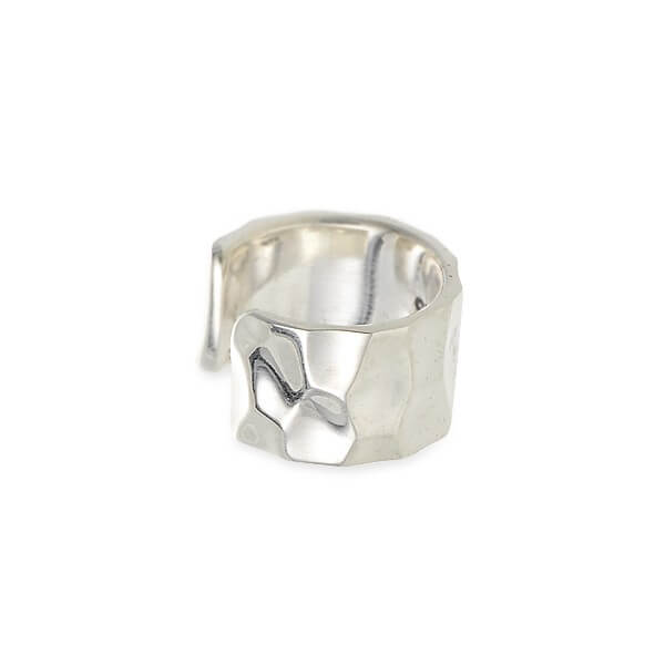 Sync Note by Dr MONROE シルバーイヤーカフ