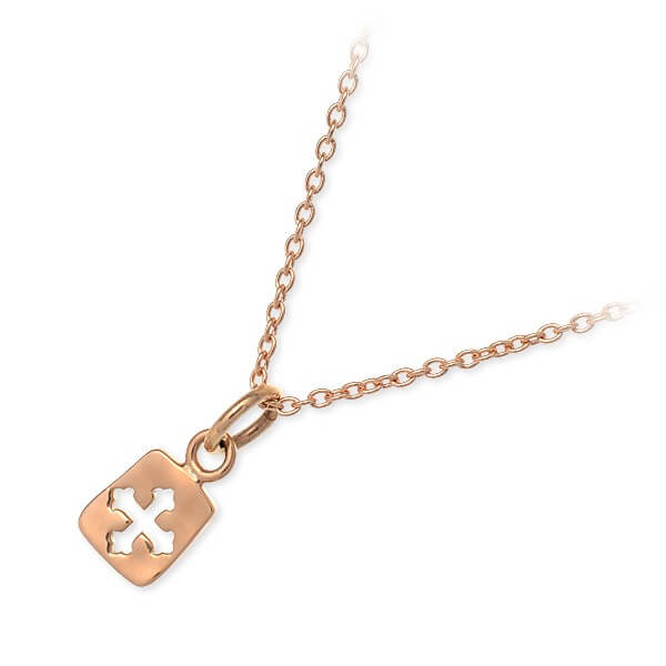 Sync Note by Dr MONROE ピンクゴールドネックレス