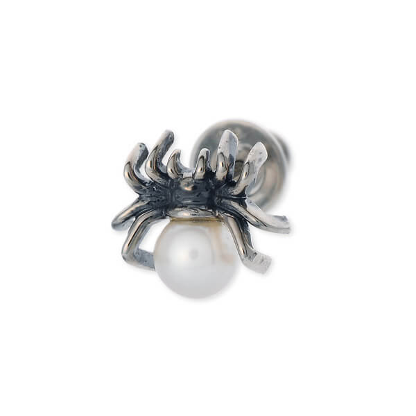 Sync Note by Dr MONROE シルバーピアス(片耳用)