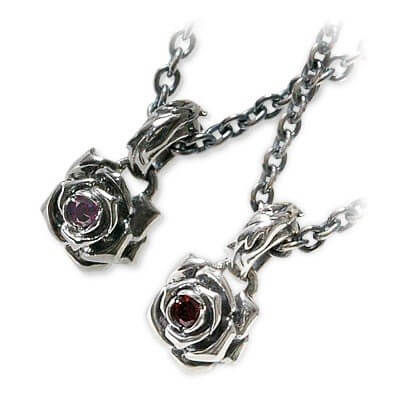 Bizarre シルバーペアネックレス