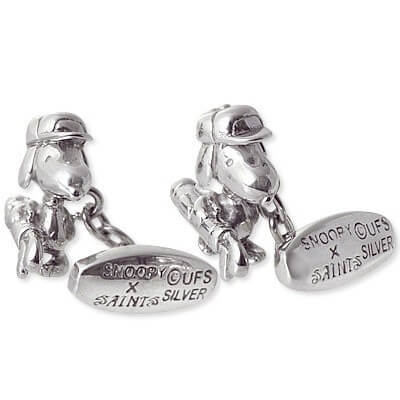 SAINTS シルバーカフス