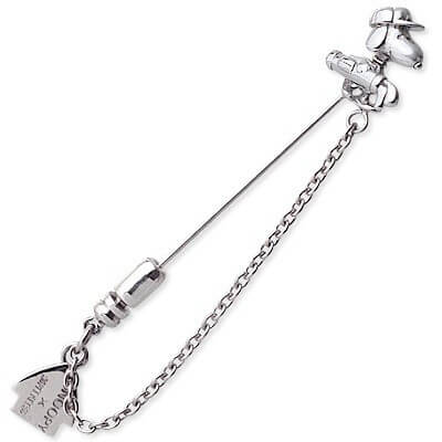 SAINTS シルバーピンブローチ