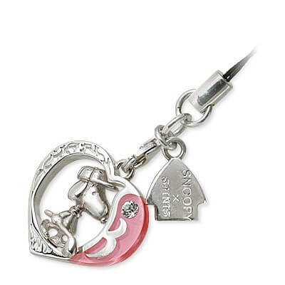 シルバー携帯ストラップ