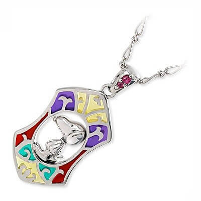 SAINTS シルバーネックレス