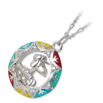 SAINTS シルバーネックレス