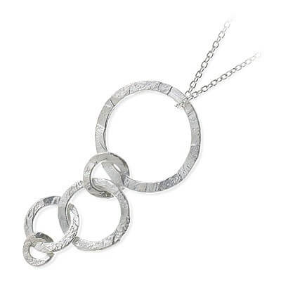 Blue Cat シルバーネックレス