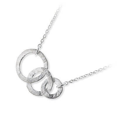 Blue Cat シルバーネックレス