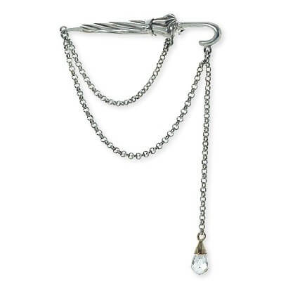 KENBLOOD シルバーブローチ