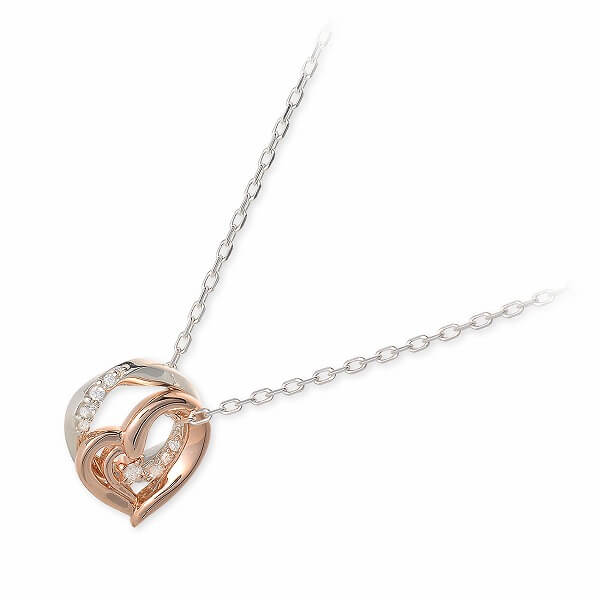 THE KISS シルバーネックレス