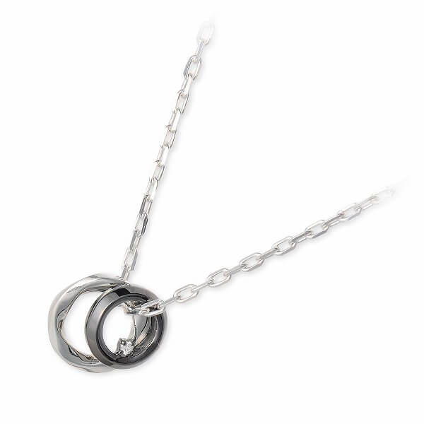 THE KISS シルバーネックレス