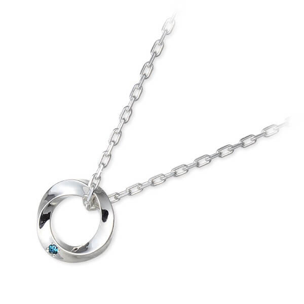 THE KISS シルバーネックレス