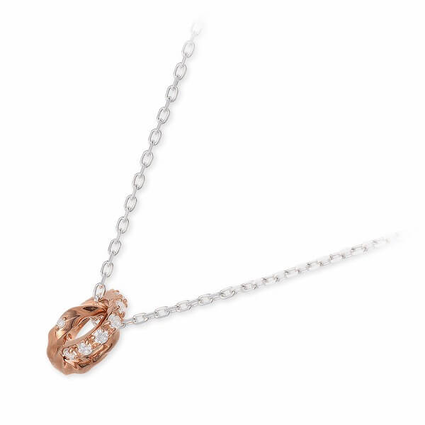 THE KISS シルバーネックレス