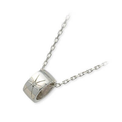 Blue Cat シルバーネックレス