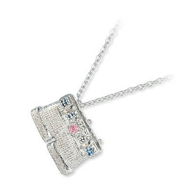 Juice R up シルバーネックレス