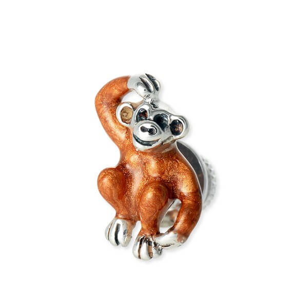 SATURNO シルバーピンバッチ