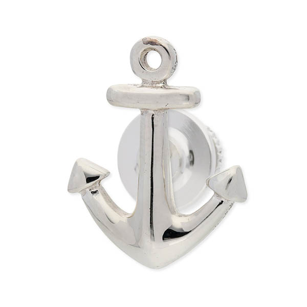 SATURNO シルバーピンバッチ(イカリ)