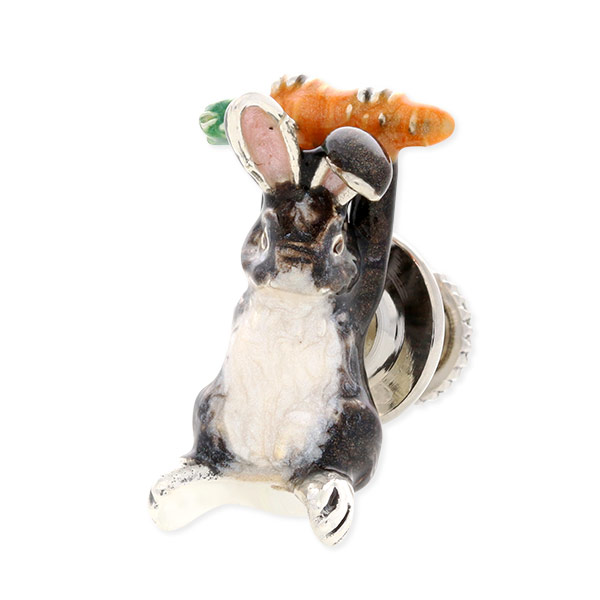 SATURNO シルバーピンバッチ